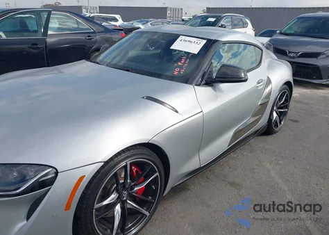 2020 Toyota Gr Supra 3.0 Premium из США, поврежденный, VIN WZ1DB4C09LW030177